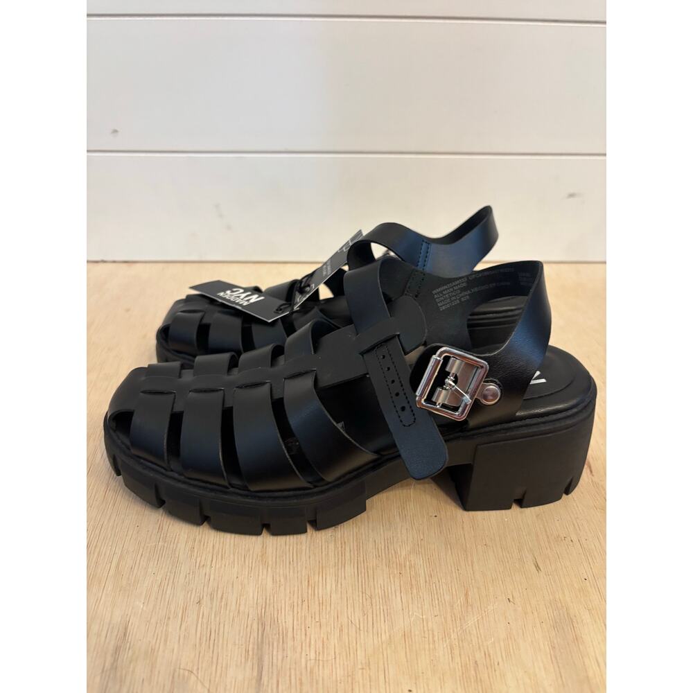 Madden NYC Women's Fisherman Sandals Foam Insole Chunky Platform Size 9.5 NWOB - Picture 3 of 6